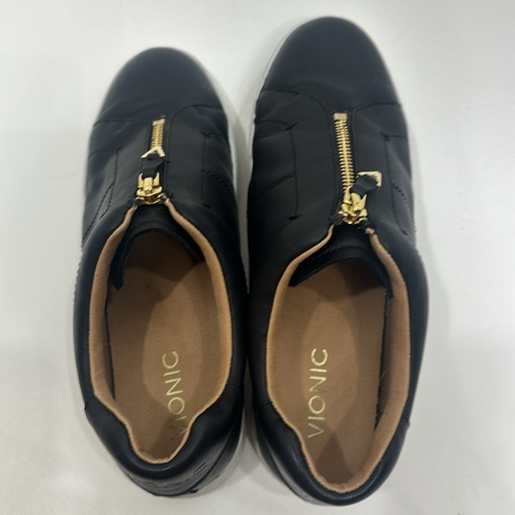 Vionic Ellis Black sneakers size 7.5 - Picture 2 of 9